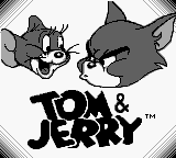 Tom to Jerry (Japan) Title Screen